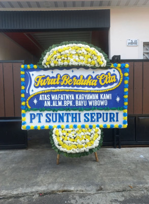 Papan Bunga Duka di Kaduhejo